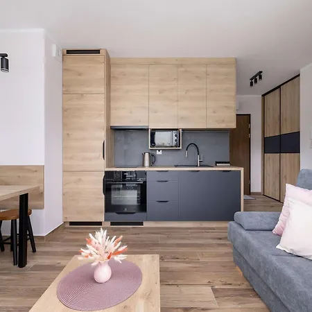 Stylish With A Balcony Ideal For Remote Work By Renters * 카토비체